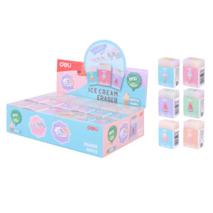 ice cream design deli eraser box