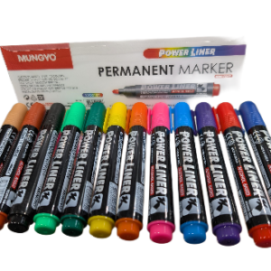 Mungyo Permanent Markers 12pcs Set