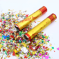 Birthday Party Poppers Confetti Multi Color